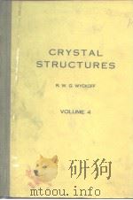 Grystal structures Vol.4 PDF电子版封面