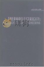 Thermoelectricity:scence and engineering. PDF电子版封面