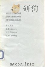 Multiphoton Spectroscopy of Molecules PDF电子版封面 0124505201