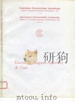 Electric & Magnetic Quantities & Units PDF电子版封面