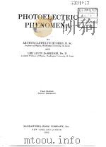 Photoelectric Phenomena PDF电子版封面