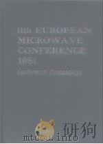 11th EUROPEAN MICROWAVE CONFERENCE 1981 Conference Proceedings PDF电子版封面