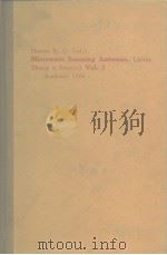 MICROWAVE SCANNING ANTENNAS Volume Ⅱ ARRAY THEORY AND PRACTICE PDF电子版封面 R.C.HANSEN