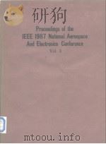 Proceedings of the IEEE 1987 National Aerospace And Electronics Conference Vol.3、4 PDF电子版封面