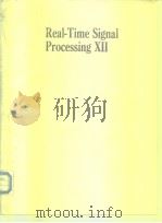 Real-Time Signal Processing Ⅻ PDF电子版封面 0819401900