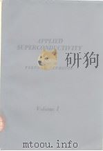 APPLIED SUPERCONDUCTIVITY  Volume I、Volume II     PDF电子版封面  012517702X   