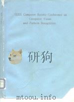 IEEE ComputerSociety Conference on ComputerVisionand Pattern Recognition PDF电子版封面