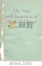 The Aim and Structure of Physical Theory PDF电子版封面