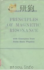 PRINCIPLESOFMAGNETIC RESONANCE（ PDF版）
