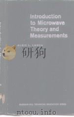 Introduction to Microwave Theory andMeasurements PDF电子版封面