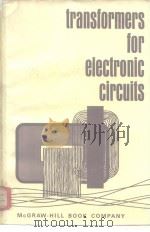 Transformers for Electronic Circuits PDF电子版封面