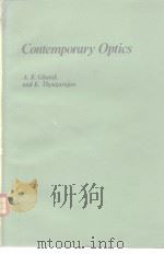 Contemporary optics 1978 PDF电子版封面