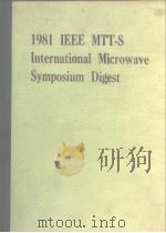 1981 IEEE MTT-S International Microwave Symposium Digest（ PDF版）