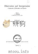 Observation and interpratatien Symposium of the Colston（ PDF版）