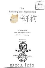 Read Oliver The recording and reproduction of sound（ PDF版）