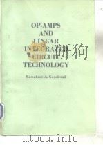 Op-Amps and Linear integrated circuit technology PDF电子版封面