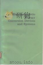 ElectromagneticEnergy Conversion Devicesand Systems PDF电子版封面