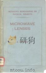 MICROWAVE LENSES PDF电子版封面