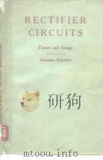 RECTIFIER CIRCUITS Theory and Design PDF电子版封面