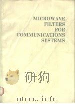 MICR OWAVE FILTERS FOR COMMUNICATIONS SYSTEMS PDF电子版封面