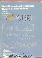 Multidimensional Systems:Theory & Applications PDF电子版封面