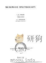 Microwave spectroscopy     PDF电子版封面     