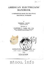 AMERICANELECTRICIANS'HANDBOOK PDF电子版封面