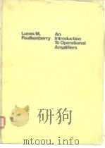 An intoduction to operatinal amplifiers 1977 PDF电子版封面