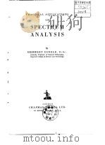 PRACTICAL APPLICATIONS OF SPECTRUM ANALYSIS PDF电子版封面