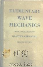 Elementary wave Mechanics Heitler（ PDF版）