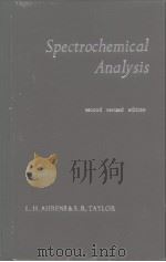 Spectrochemical Analysis second revised edition PDF电子版封面