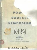 25th POWER SOURCES SYMPOSIUM PDF电子版封面
