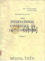 1978 international conference on communications Vol.3 PDF电子版封面
