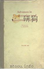 ADVANCES IN ELECTRONICS AND ELECTRON PHYSICS VOLUME 28B（ PDF版）