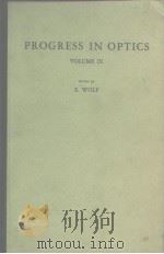 PROGRESS IN OPTICS VOL.9 PDF电子版封面