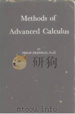Methods of Advanced Calculus PDF电子版封面