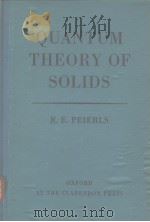 QUANTUM THEORY OF SOLIDS PDF电子版封面