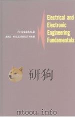 Electrical and Electronic Engineering Fundamentals PDF电子版封面