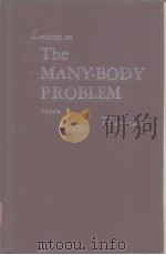 Lectures on The Many-Body Problem VOL.2 PDF电子版封面