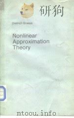 Nenlinear appreximation theary 1986 PDF电子版封面