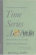 Proceedings of the Symposium on Time Series Analysis PDF电子版封面