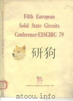 Fifth European Solid State Circuits Conference-Esscirc 79 PDF电子版封面