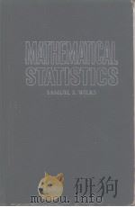 Mathematical Statistics PDF电子版封面