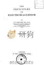 Moullin E.B The principles of electromagnetism PDF电子版封面