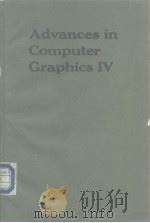 Advances in Computer Graphics IV PDF电子版封面