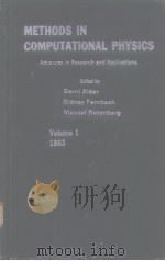 Methods in Computational Physics PDF电子版封面