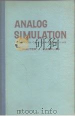ANALOG SIMULATION SOLUTION OF FLELD PROBLEMS PDF电子版封面
