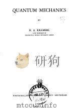 QUANTUM MECHANICS（ PDF版）