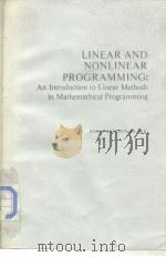 Linear and nonlinear programming an introduction to linear methods in mathemathical programming 1985 PDF电子版封面