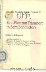 Het-electron transport in semiconduters 1985 PDF电子版封面